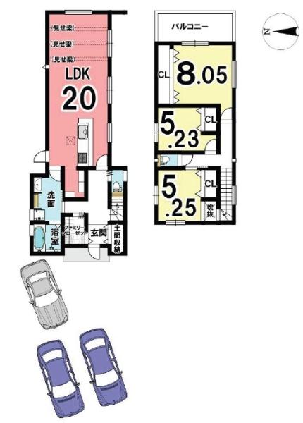 葛城市中戸 全5区画2号地