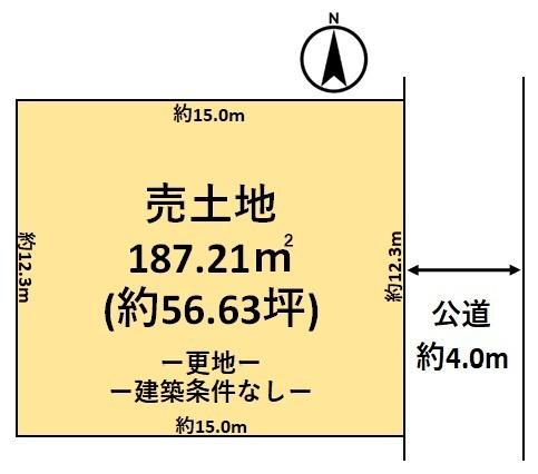葛城市林堂の土地