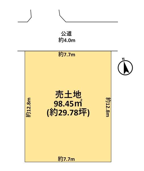 橿原市曽我町の土地