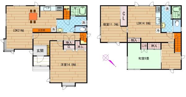 神楽6条8丁目土地建物