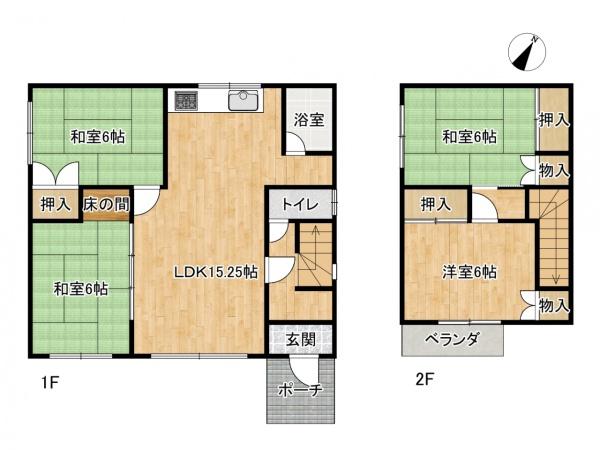 旭川市末広東二条３丁目の中古一戸建