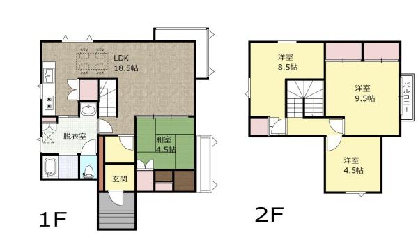 旭川市末広五条３丁目の中古一戸建て