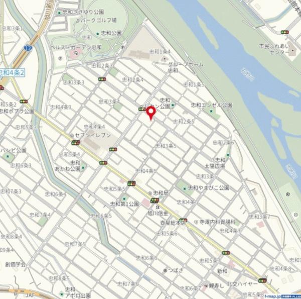 旭川市忠和三条５丁目の中古一戸建て