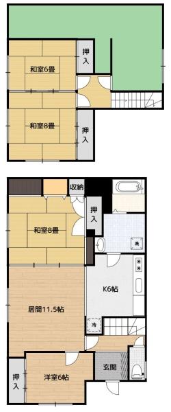 旭川市末広一条５丁目の中古一戸建て