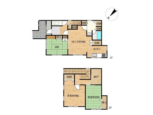 旭川市神居一条５丁目の中古一戸建て