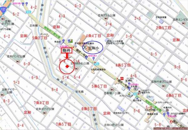 忠和5条4丁目　戸建て