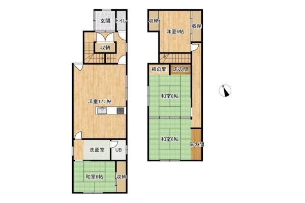旭川市八条通１５丁目の中古一戸建て
