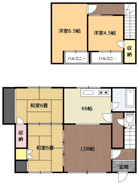 北門町19丁目土地建物