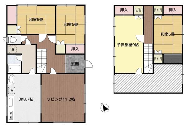 忠和4条5丁目戸建