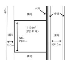 津島市神守町字野合の売土地