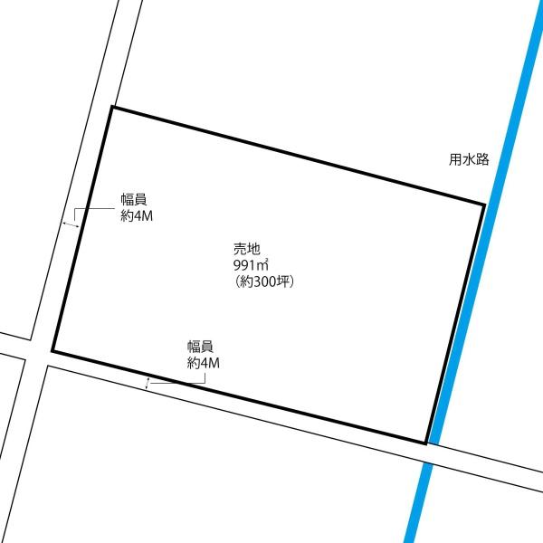 弥富市荷之上町下りの売土地