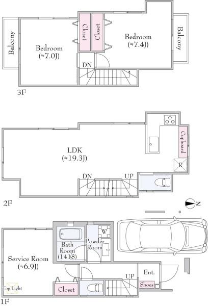 大田区大森西２丁目の新築一戸建