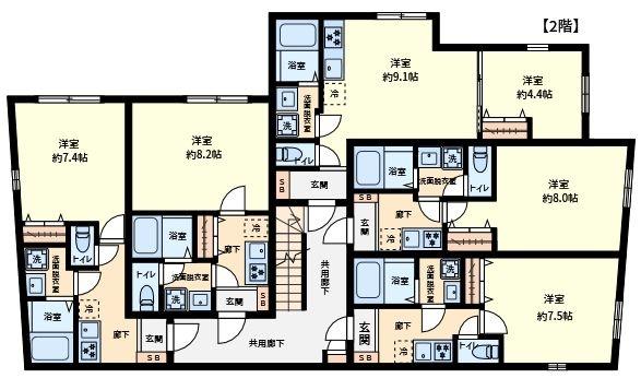 中野区新井4丁目新築共同住宅