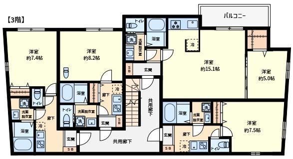 中野区新井4丁目新築共同住宅