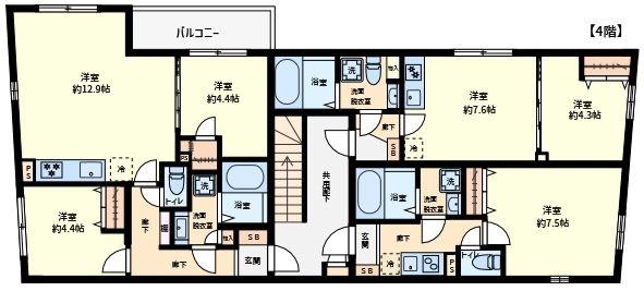 中野区新井4丁目新築共同住宅