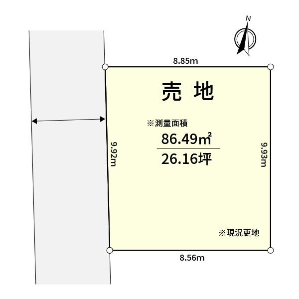 新宿区北新宿４丁目の土地