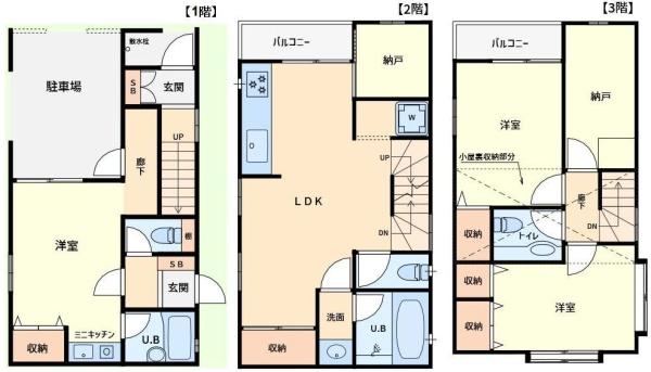 世田谷区三宿1丁目戸建