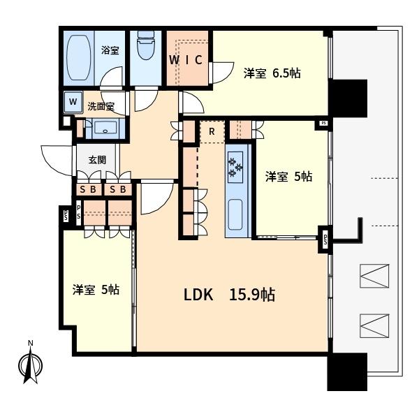 HARUMIFLAGPARKVILLAGET棟