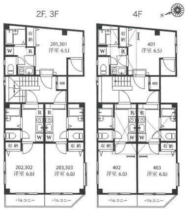 中野区野方6丁目１棟マンション