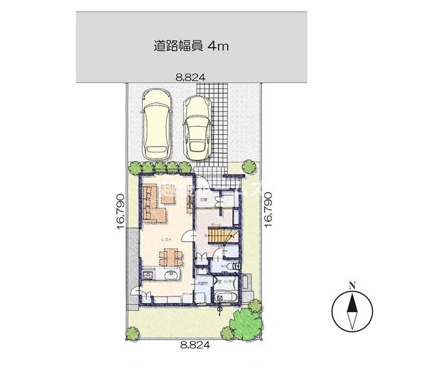 新潟市西区小針南の新築一戸建