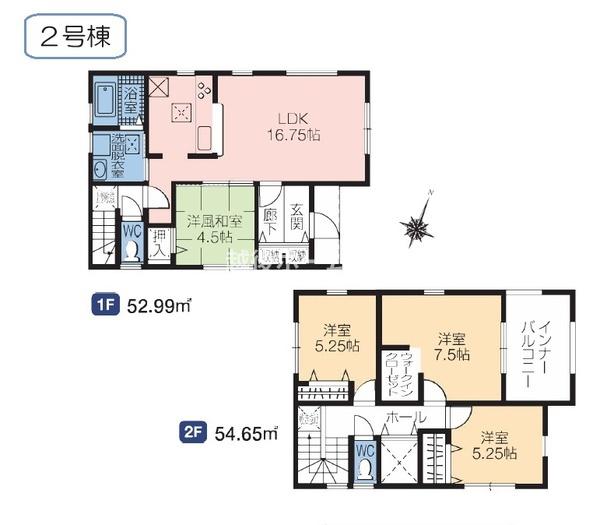 ２号棟　聖籠町亀塚　第１　リーブルガーデン