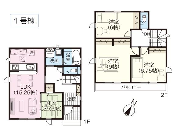 １号棟　西区内野西１丁目　グラファーレ　全２棟