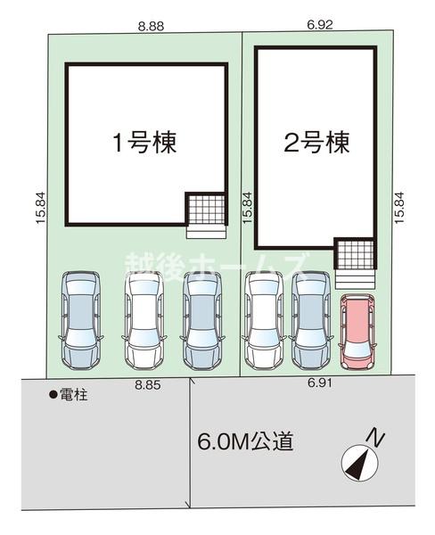 １号棟　西区内野西１丁目　グラファーレ　全２棟