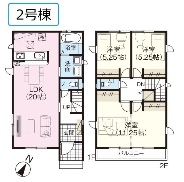 ２号棟　西区内野西１丁目　グラファーレ　全２棟