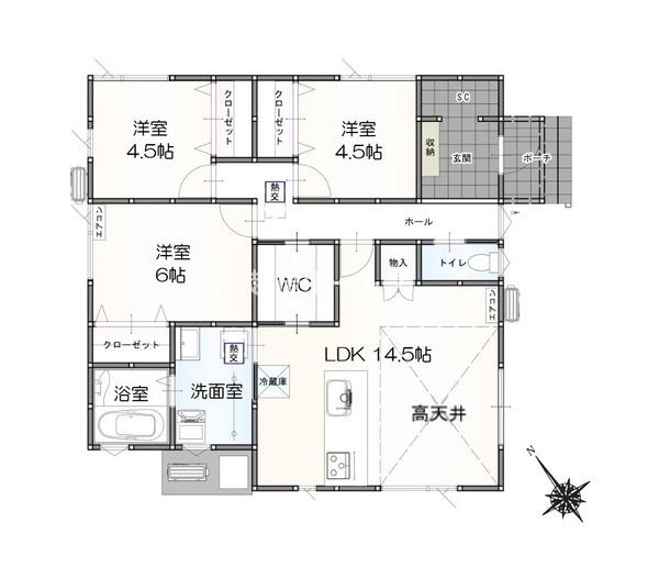 新築戸建　三条市南四日町４丁目