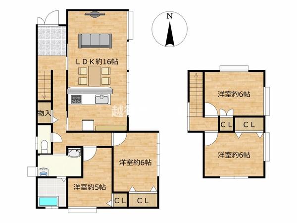 中古戸建　新発田市新栄町１丁目