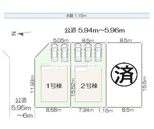 １号棟　新発田市城北町２丁目　第２　クレイドルガーデン