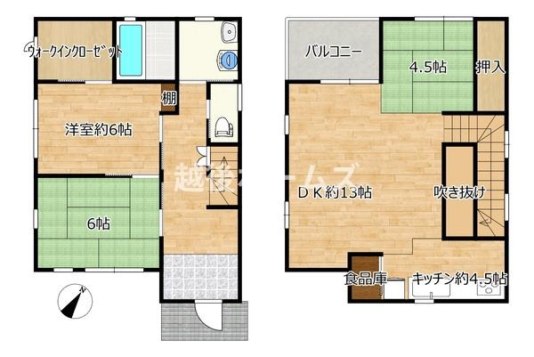 中古戸建　江南区亀田水道町４丁目