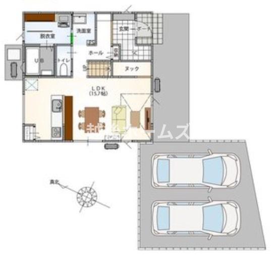新築戸建　西区五十嵐１の町