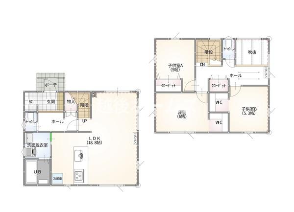 新築戸建　長岡市川崎１丁目