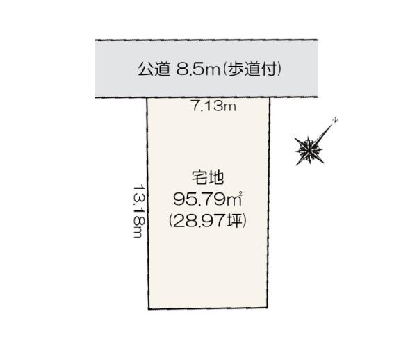 売地　西区坂井