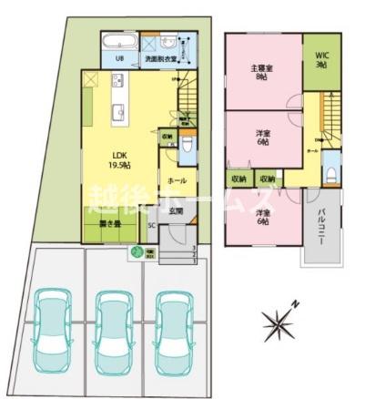 Ｃ棟　江南区元町５丁目