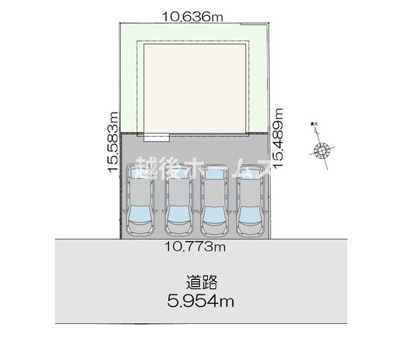 新築戸建　長岡市下々条町