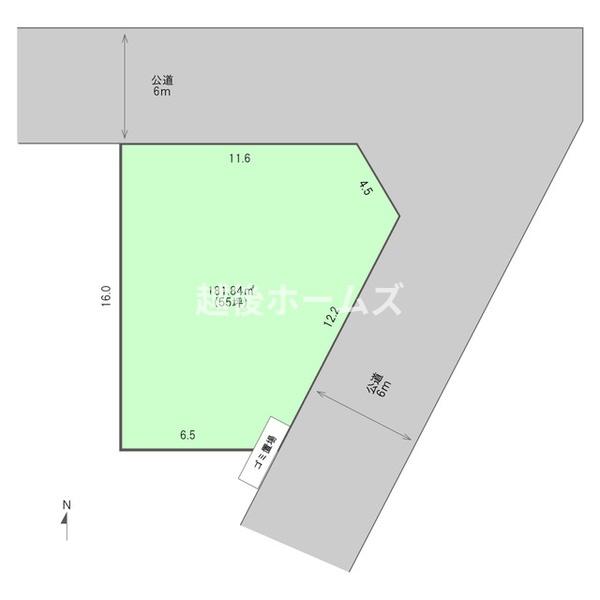 売地　秋葉区美善１丁目