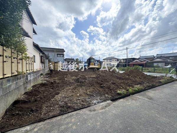 建築条件付　売地　秋葉区吉岡町　グラファーレ