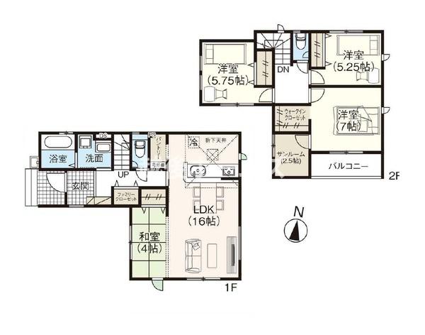 新築戸建　秋葉区荻島２丁目　グラファーレ