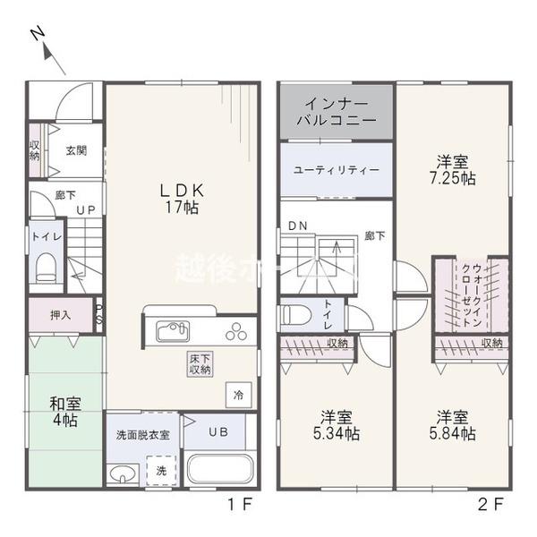 １号棟　江南区元町２丁目　第１　リーブルガーデン