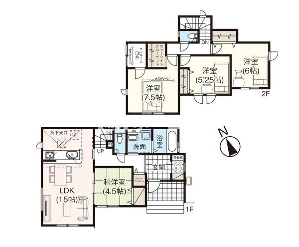新築戸建　燕市吉田大保町　２期　グラファーレ