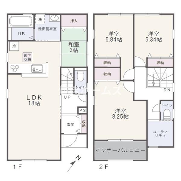 ４号棟　中央区関南町　第１　リーブルガーデン