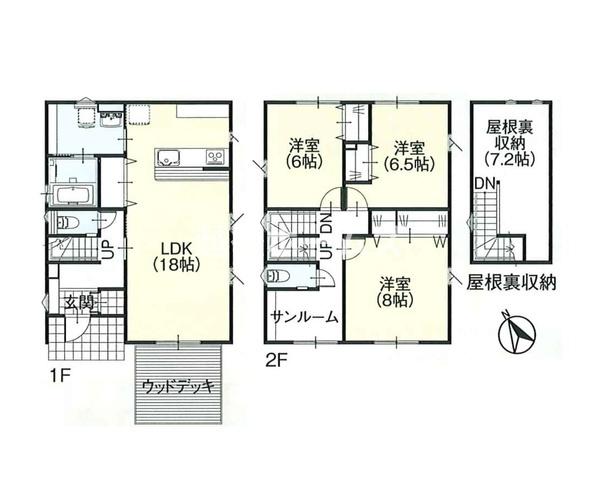 新築戸建　三条市直江町４丁目