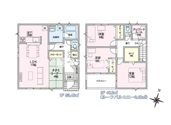 １号棟　西区坂井東６丁目　第１０　クレイドルガーデン