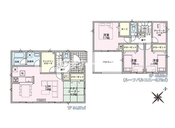 １号棟　江南区西町５丁目　第２　クレイドルガーデン