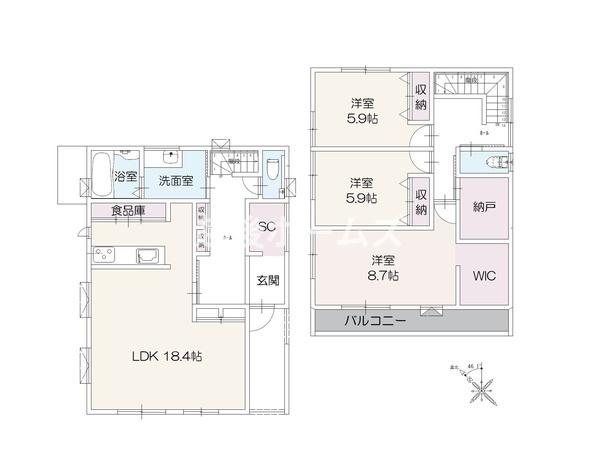 新築戸建　阿賀野市緑町