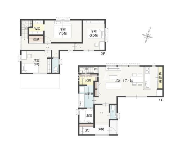 新築戸建　中央区堀之内南３丁目