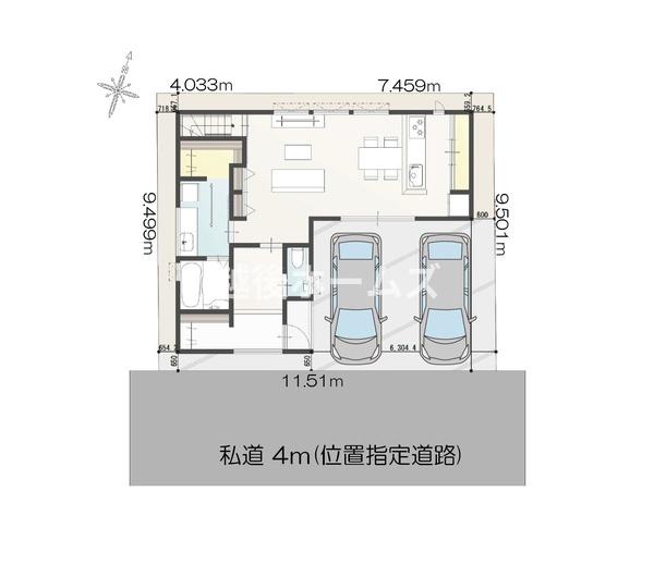 新築戸建　中央区堀之内南３丁目
