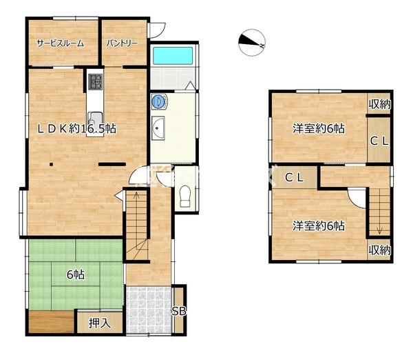 中古戸建　江南区天野３丁目
